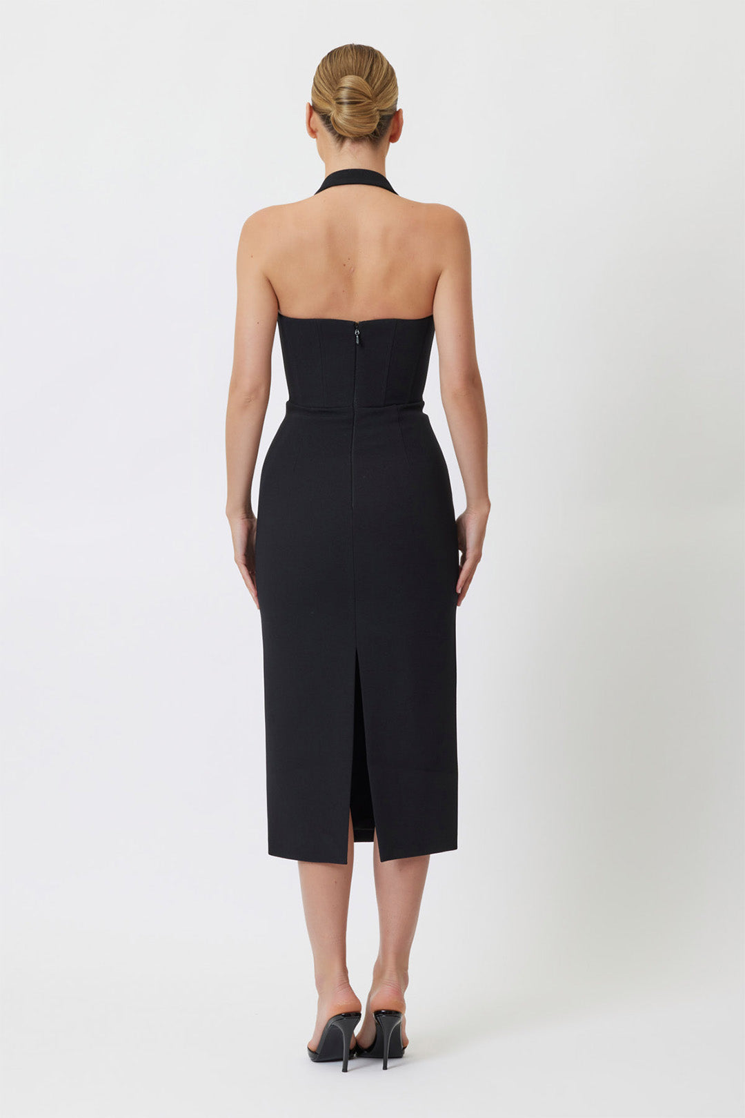 Libbie Midi Dress Black