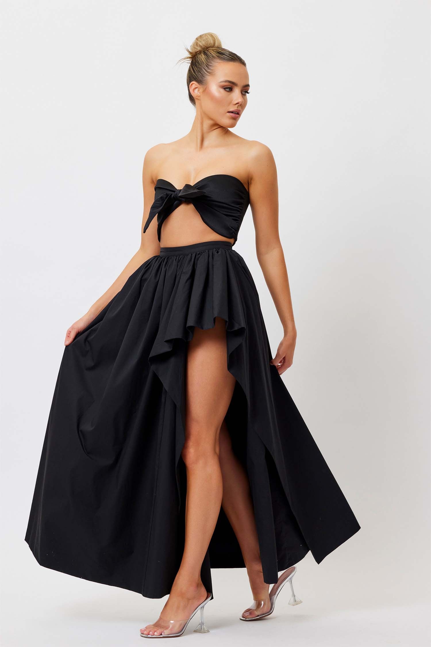 Georgie Crop - Black