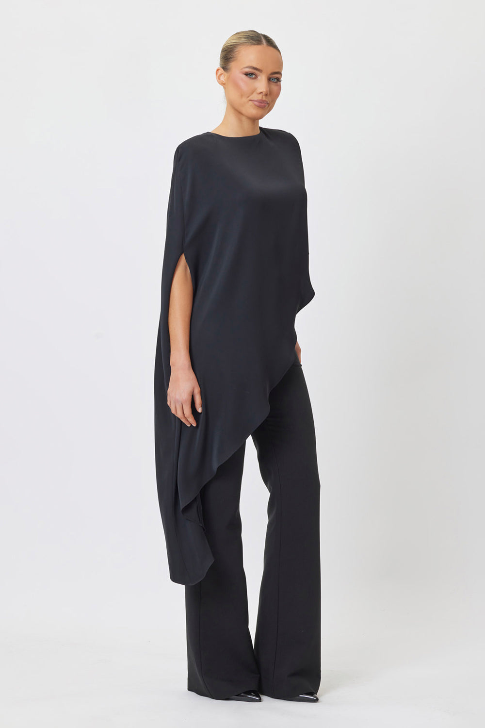 Saffron Top Black