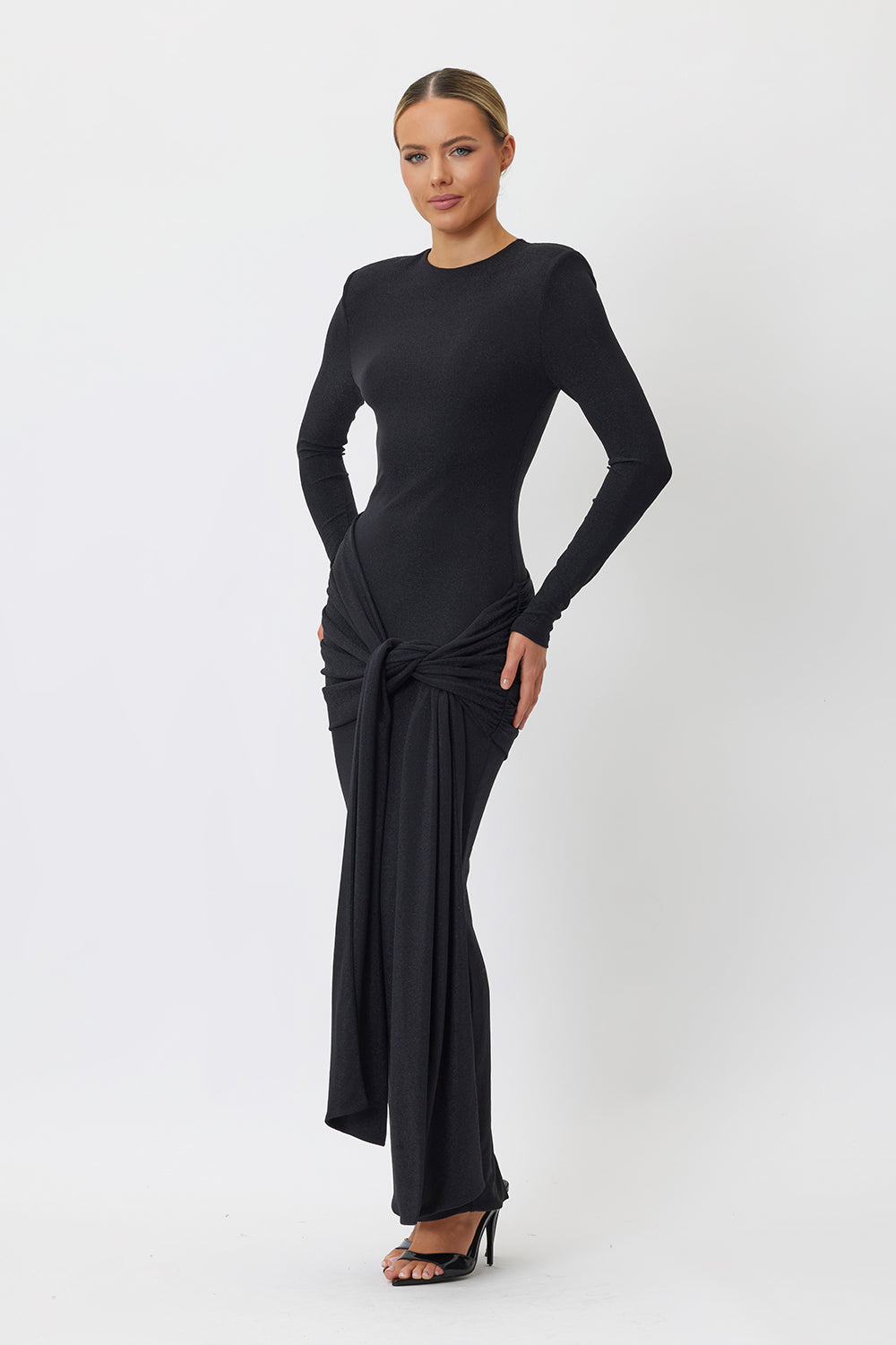 Georgianna Midi Dress Black