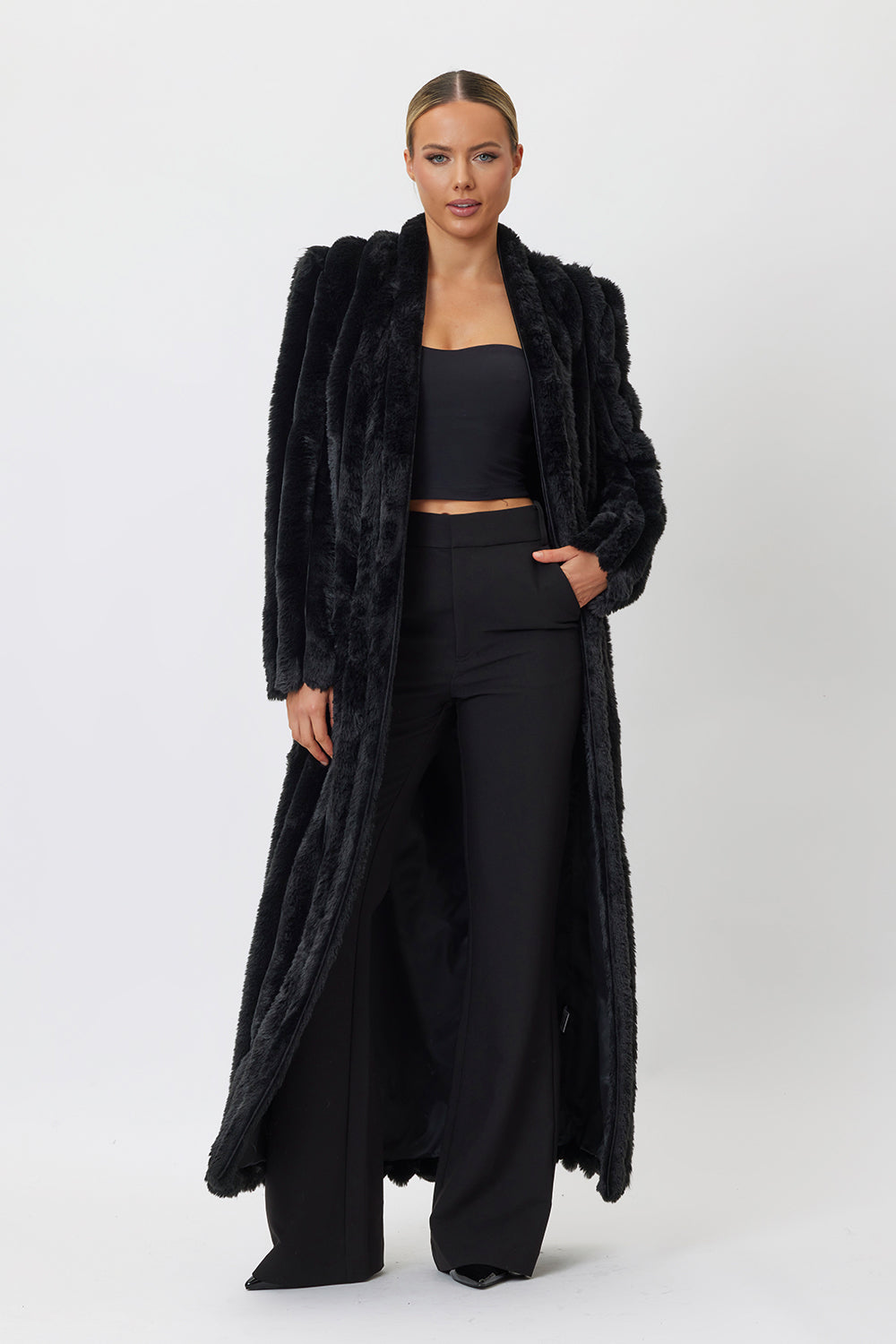 Svetlana Coat Black