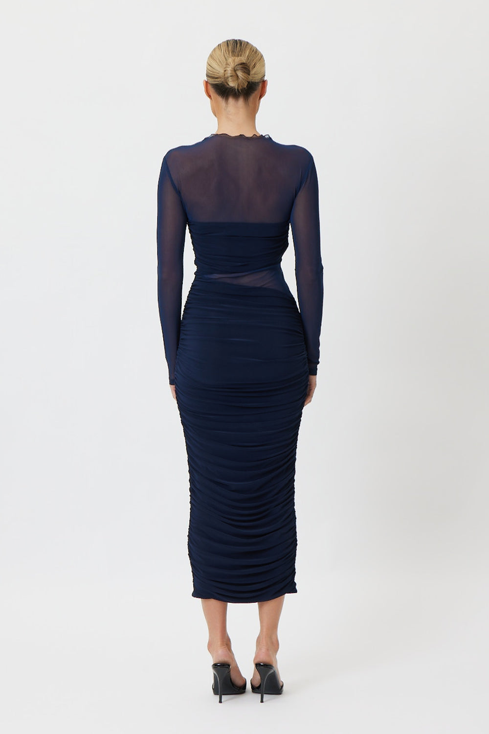 Midnight Midi Dress Navy