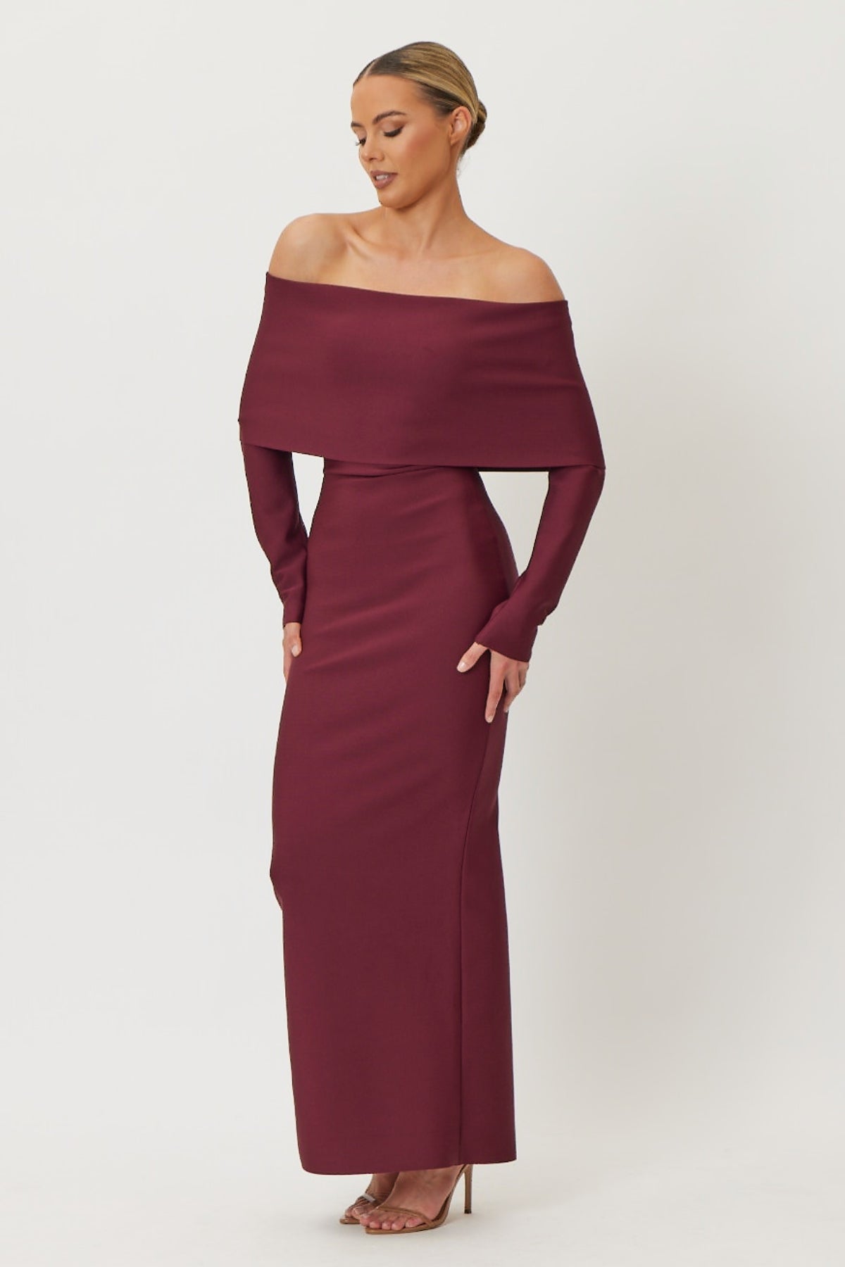 Therese Maxi Dress Plum