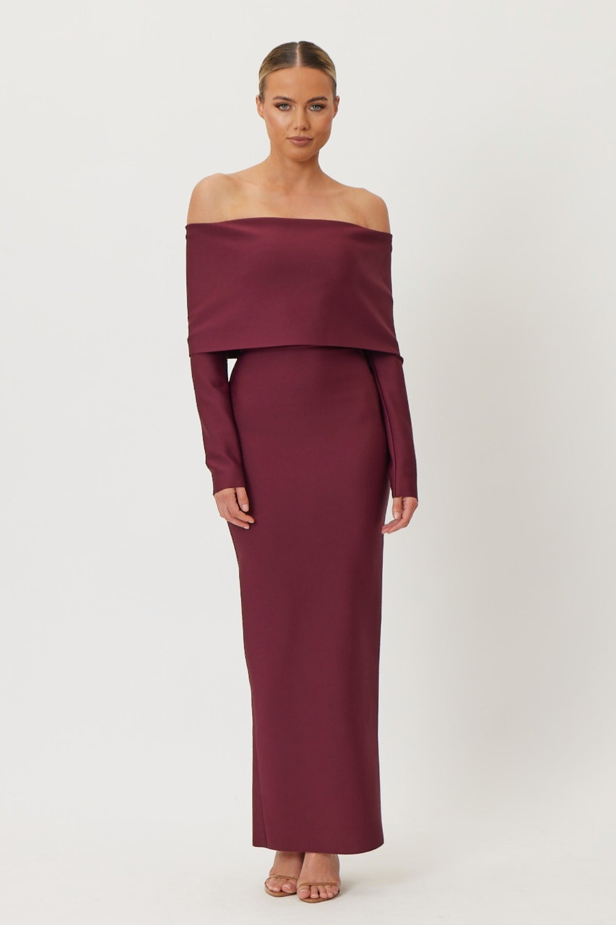 Therese Maxi Dress Plum