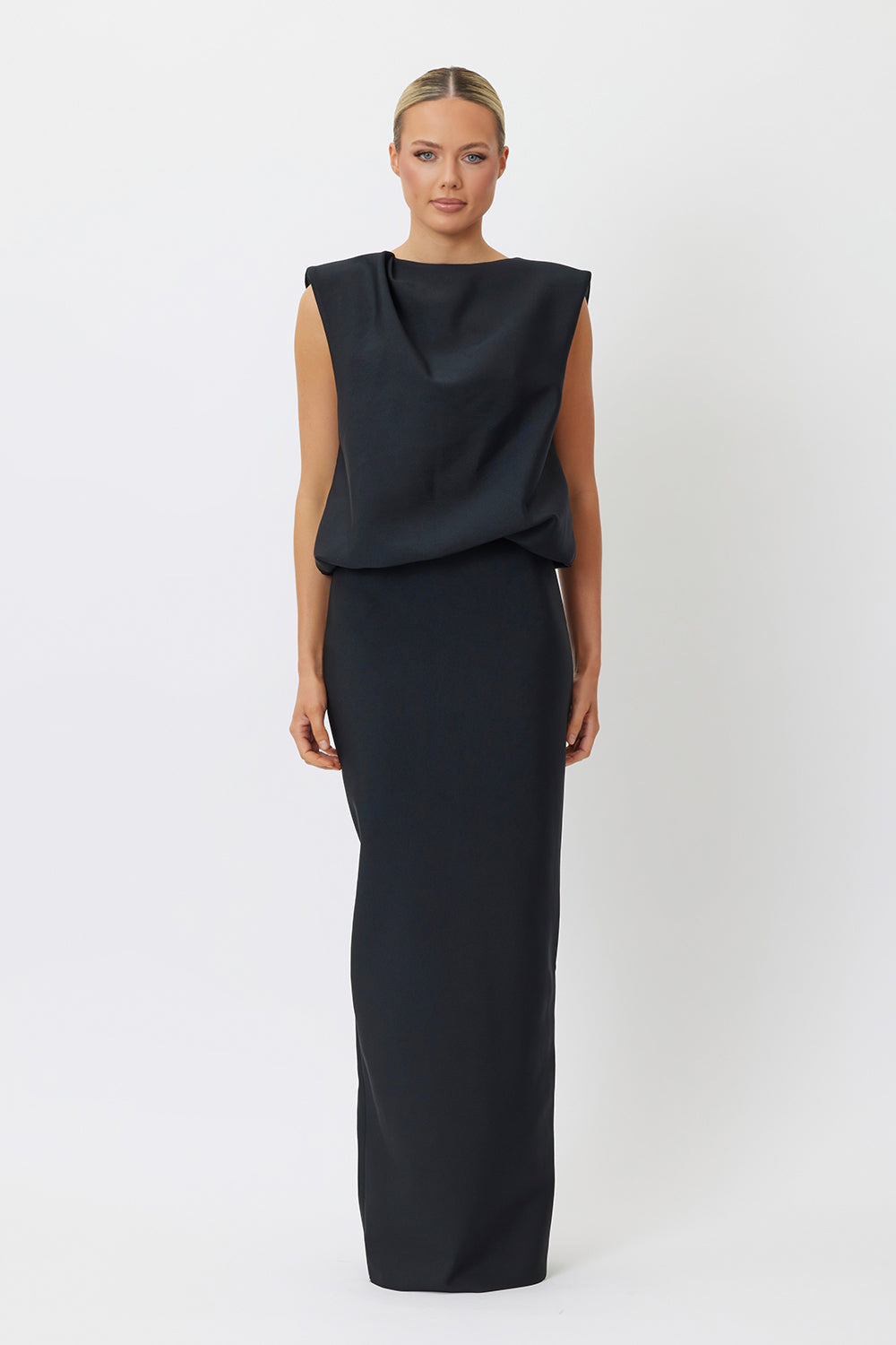 Lidia Midi Dress Black