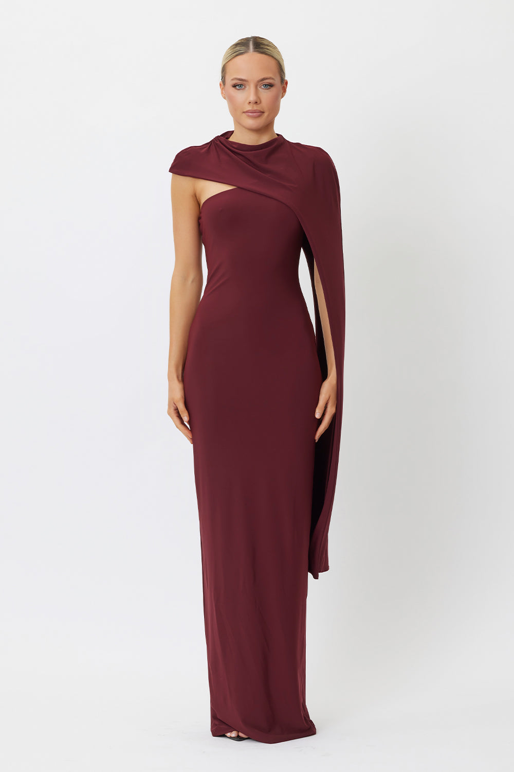 Vesper Maxi Dress Burgundy