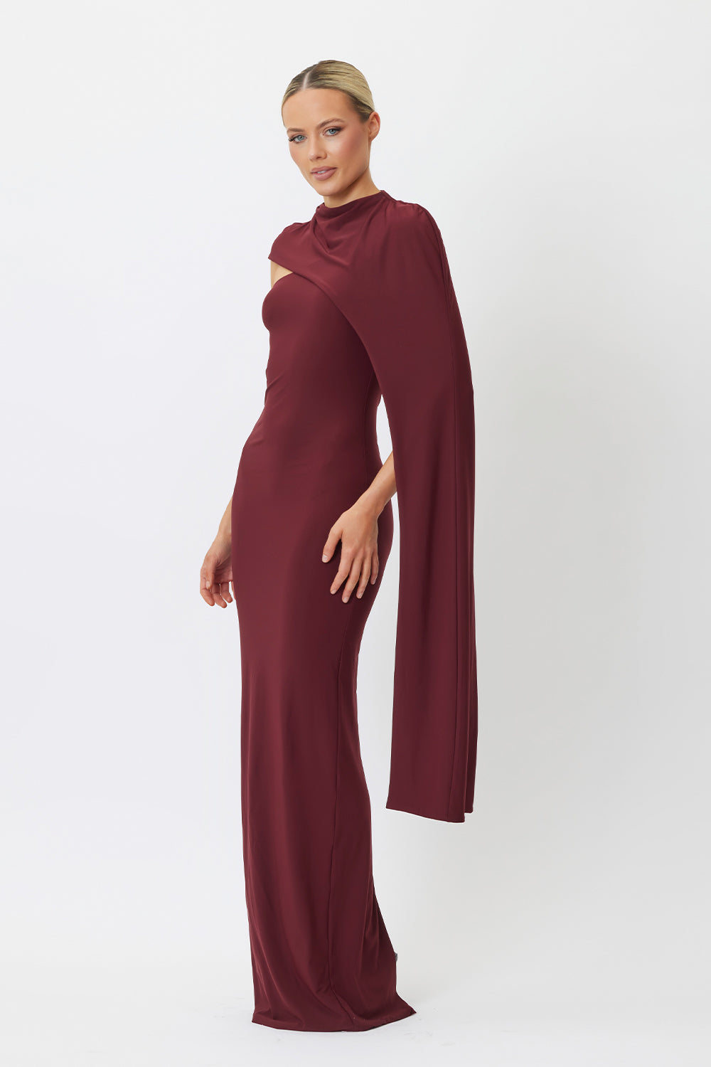 Vesper Maxi Dress Burgundy