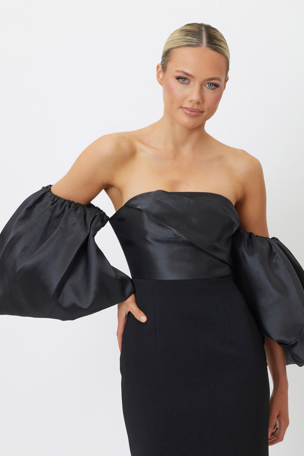 Rosalie Midi Dress Black