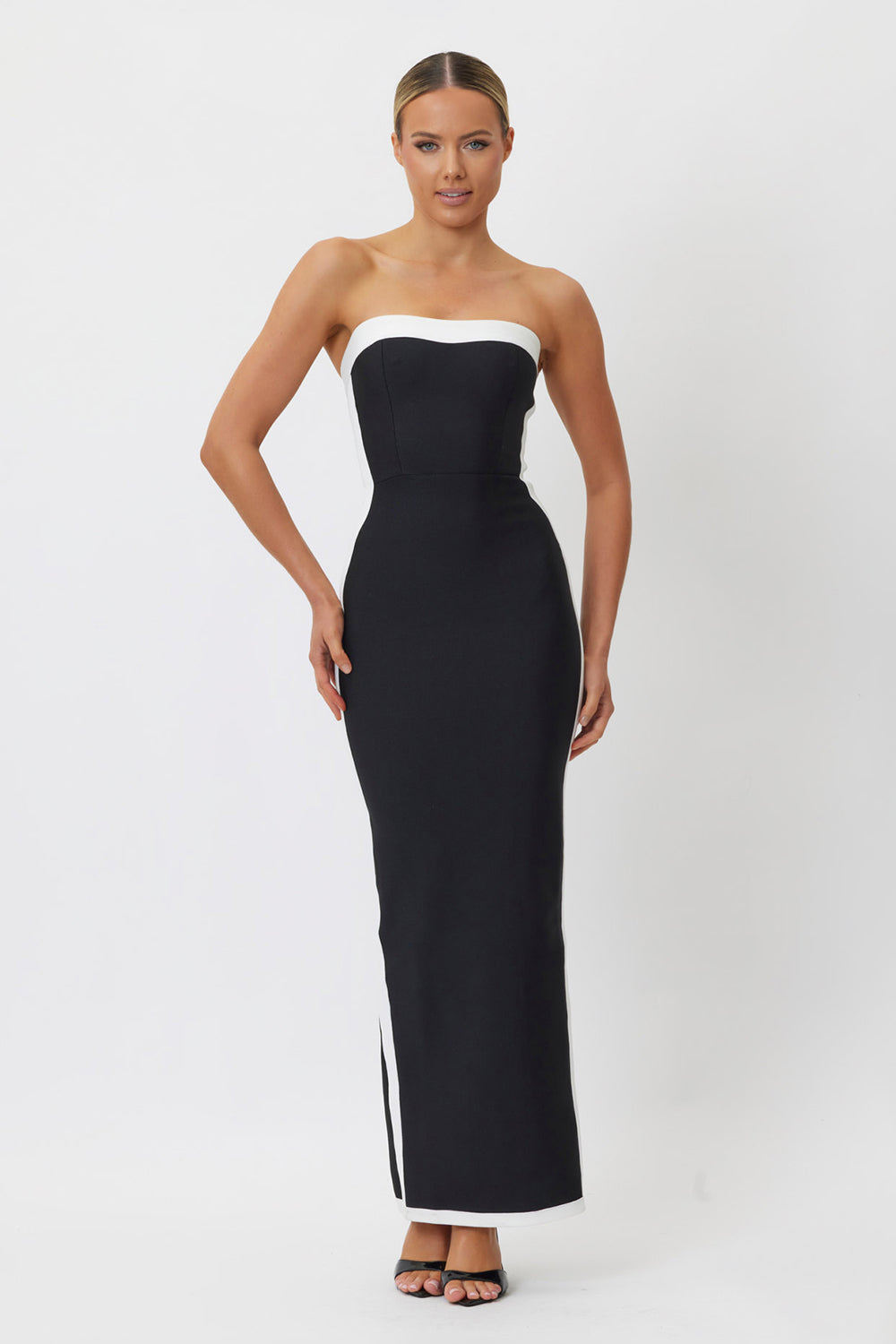 Ashley Midi Dress Black