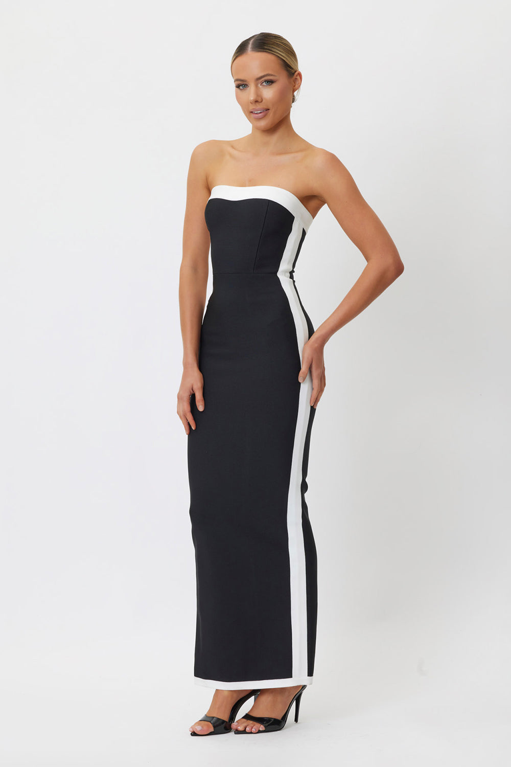 Ashley Midi Dress Black