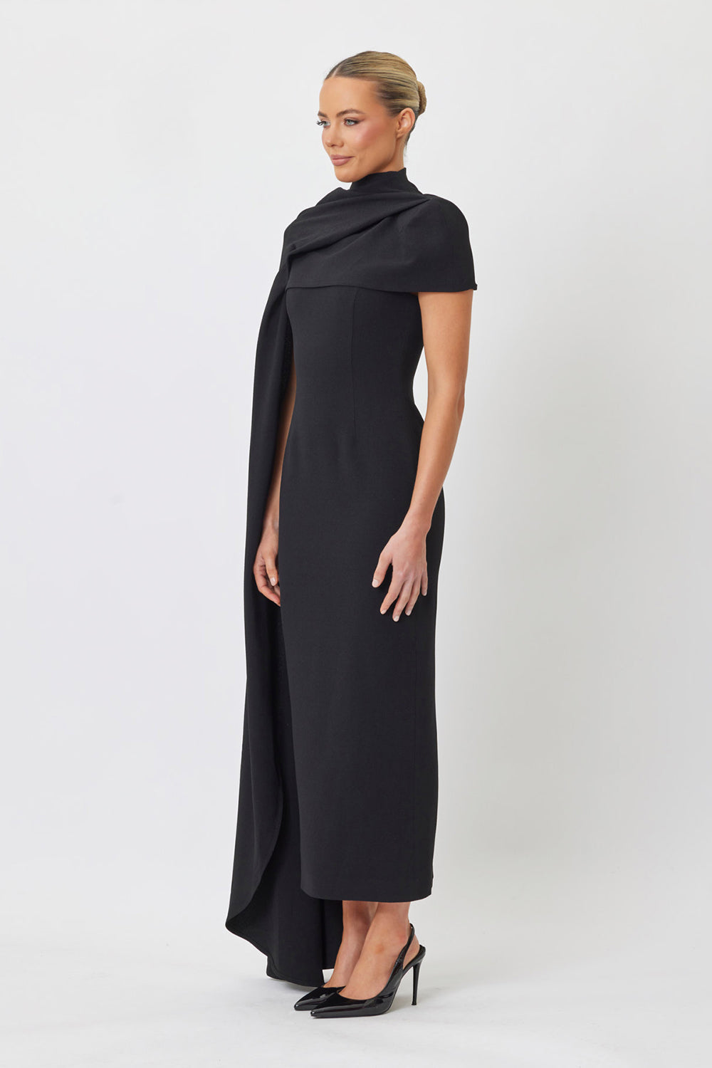Payton Midi Dress Black