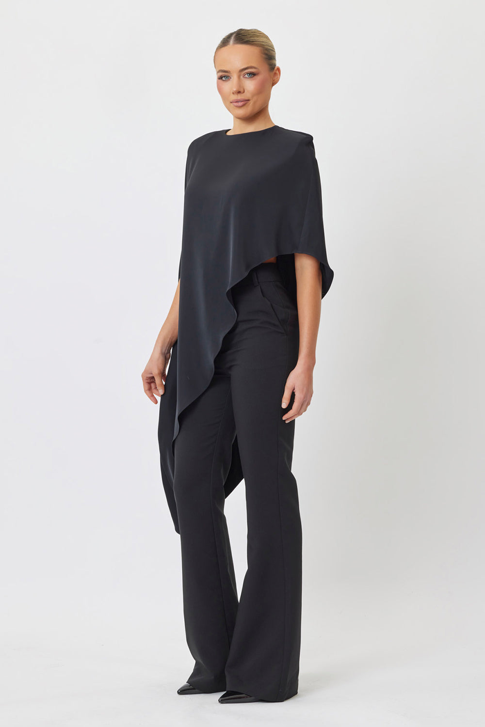 Saffron Top Black