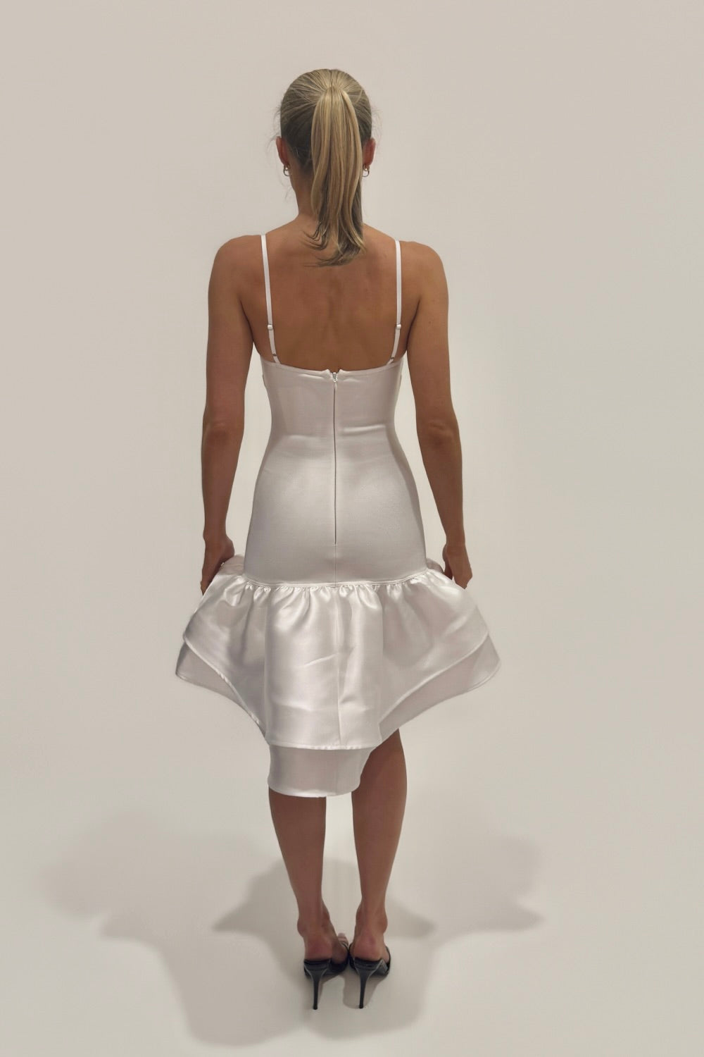 Sample 2Ligs Midi Dress White 6
