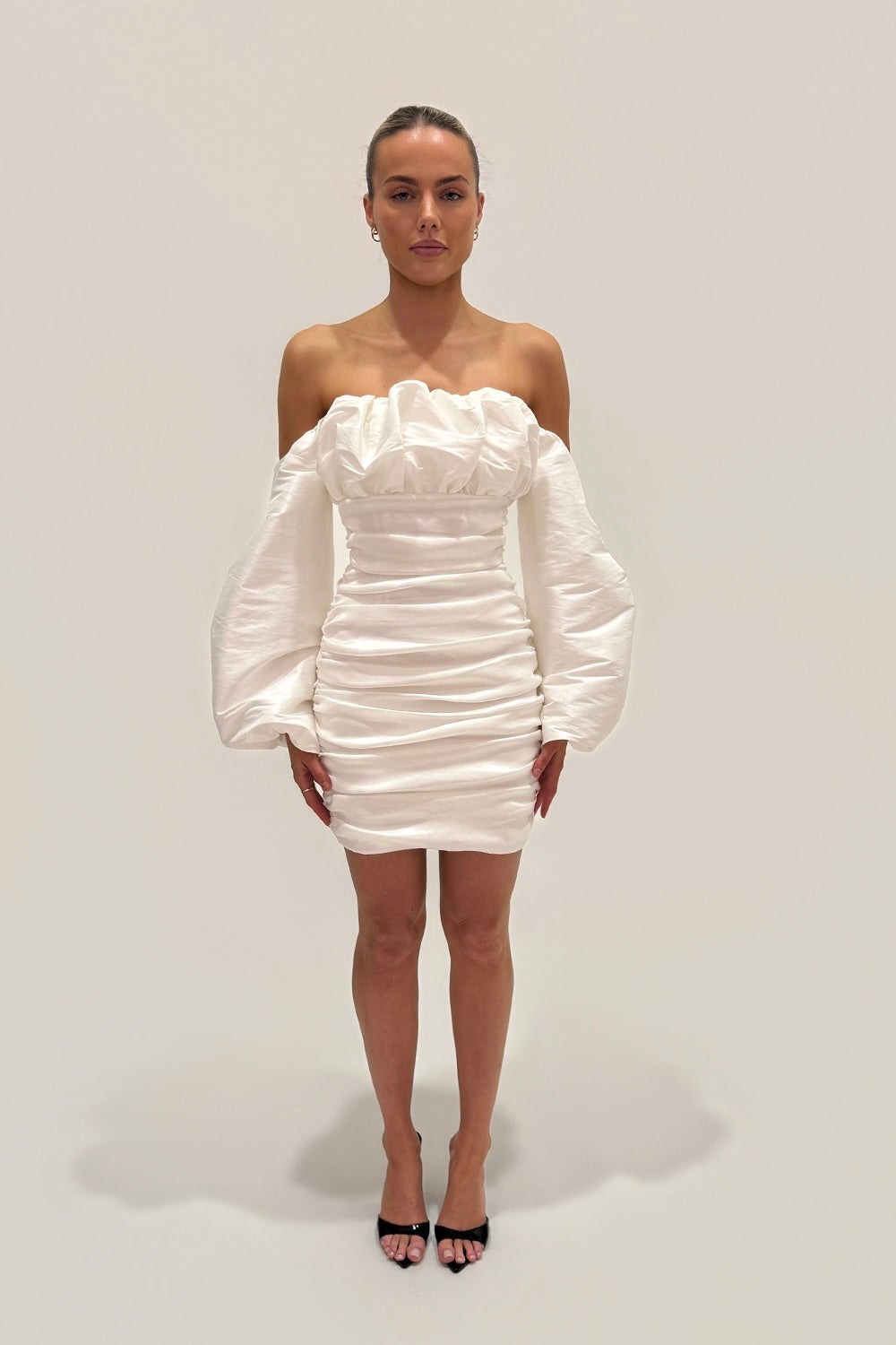 Sample Hqszc Mini Dress White 6