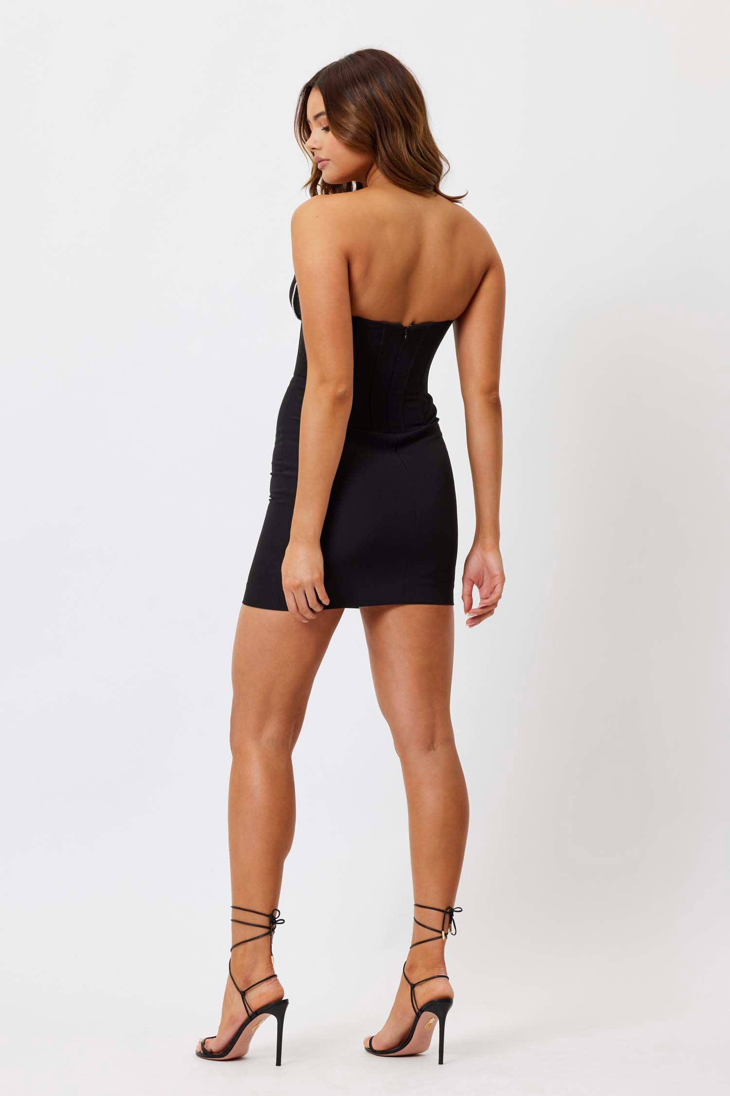 Naomi Strapless Mini Dress