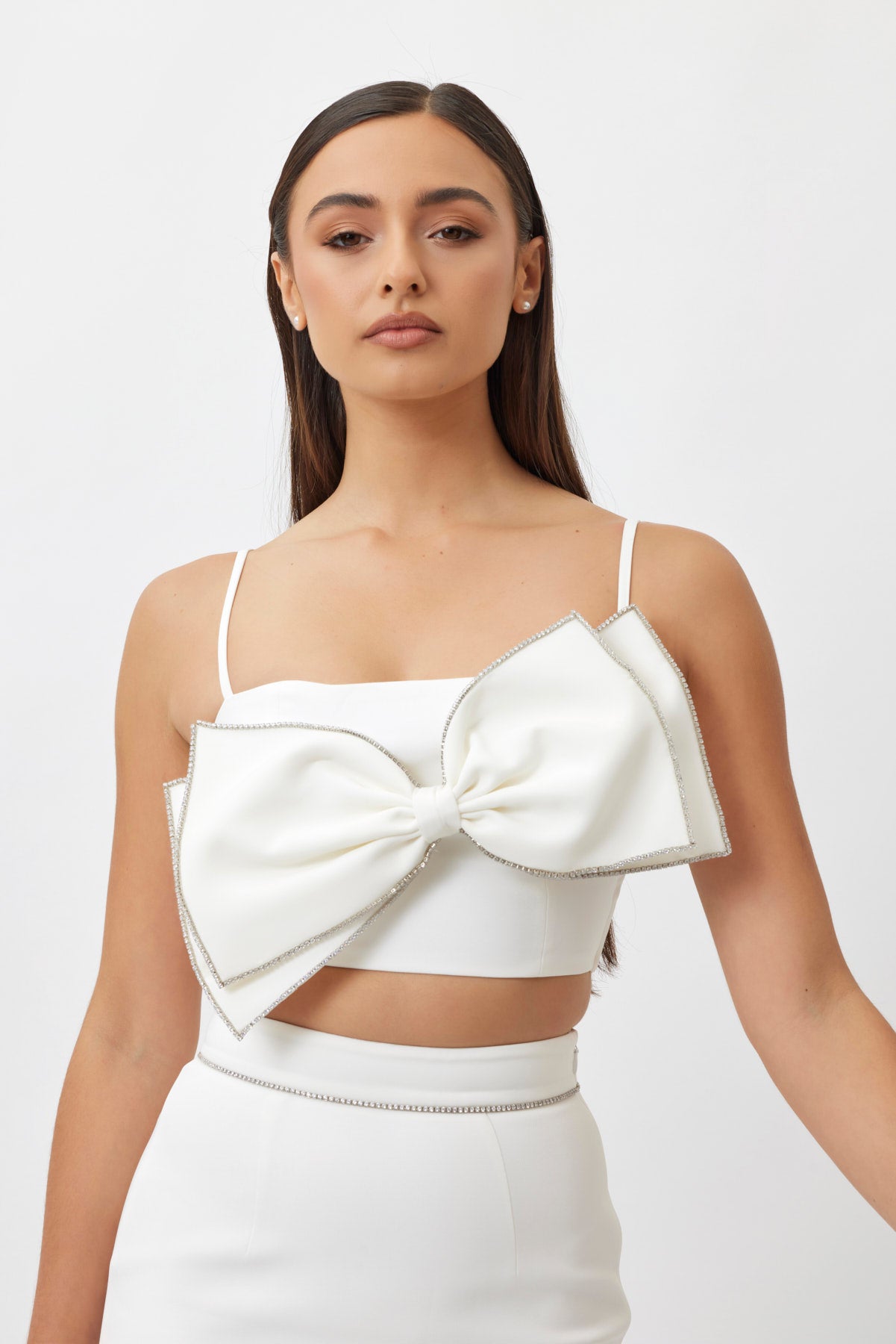 Aster Bow Crop Top