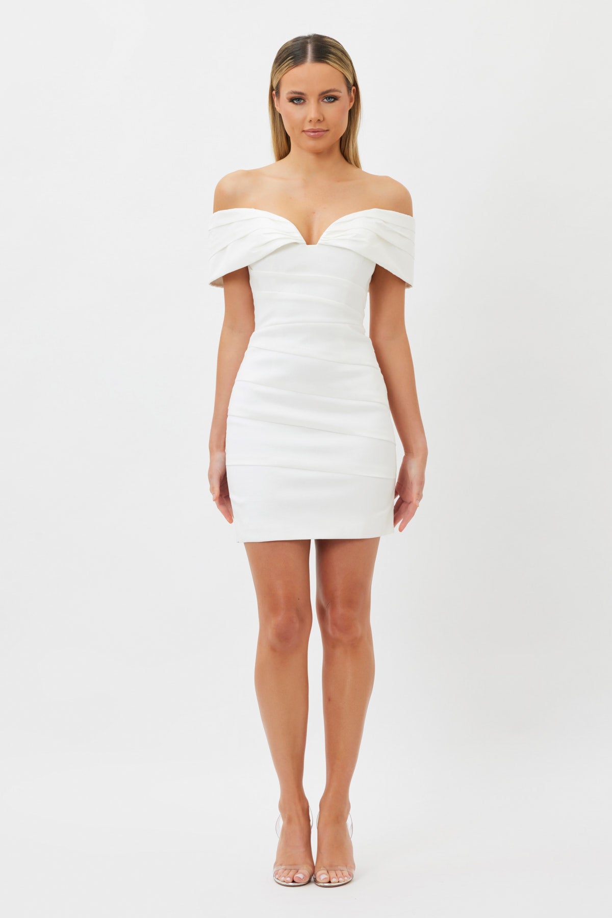 Katerina Mini Dress White