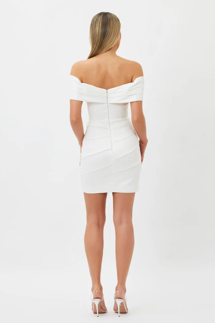 Sample TNSXJ Mini Dress White 12