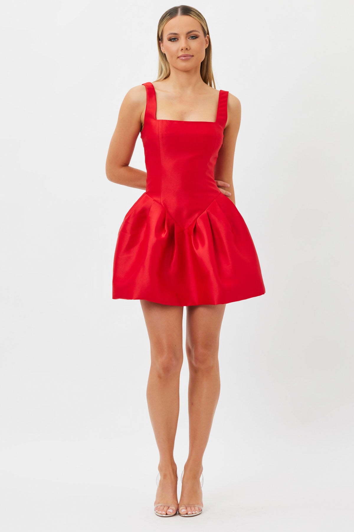 Alba Mini Dress Red