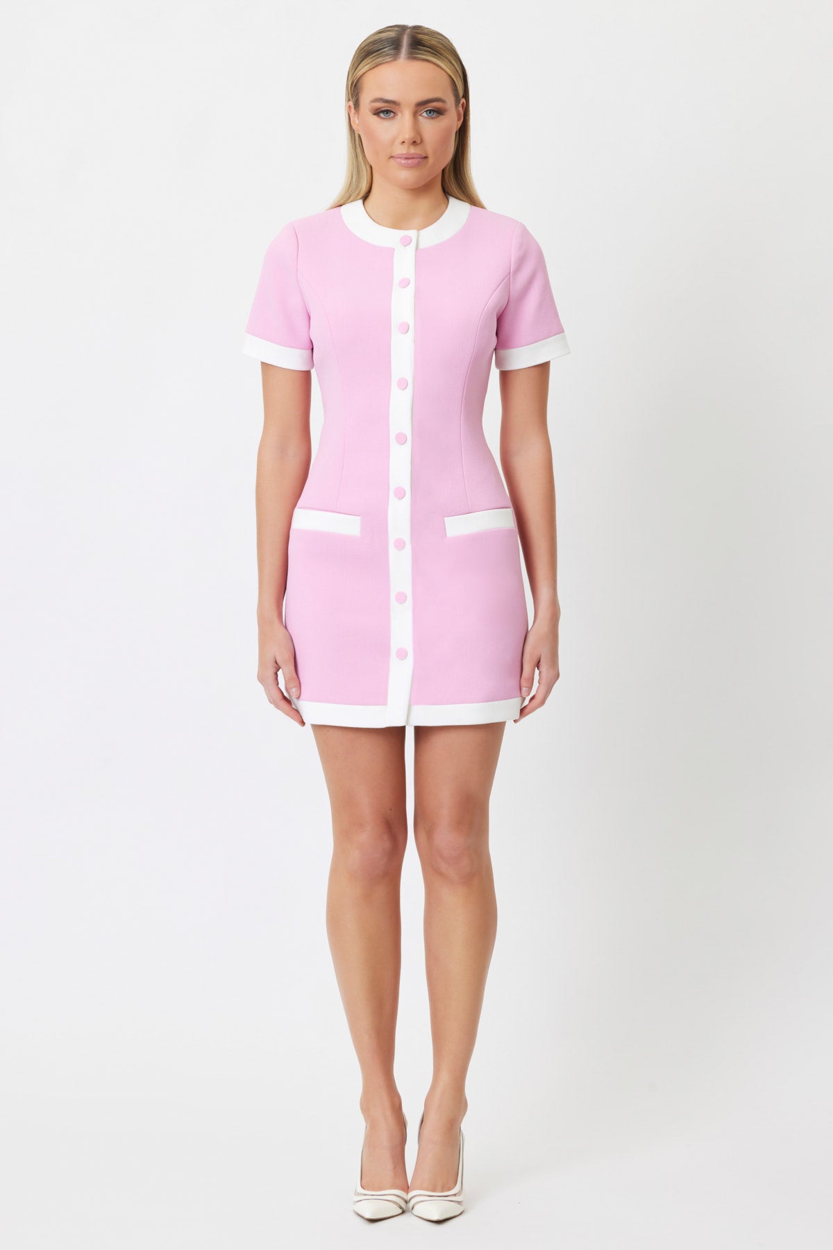 Carrie Mini Dress Pink