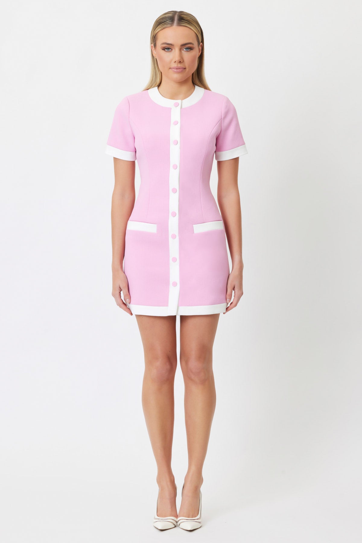 Sample 90KCX MINI DRESS PINK 6