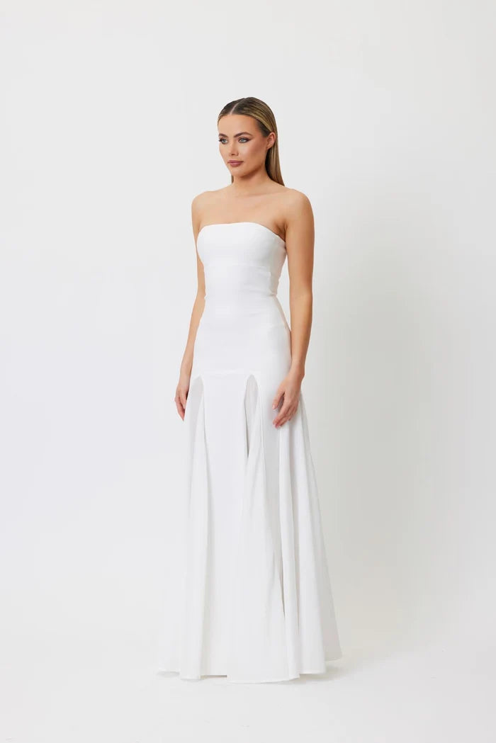 Sample S5FGH Maxi Dress White 6