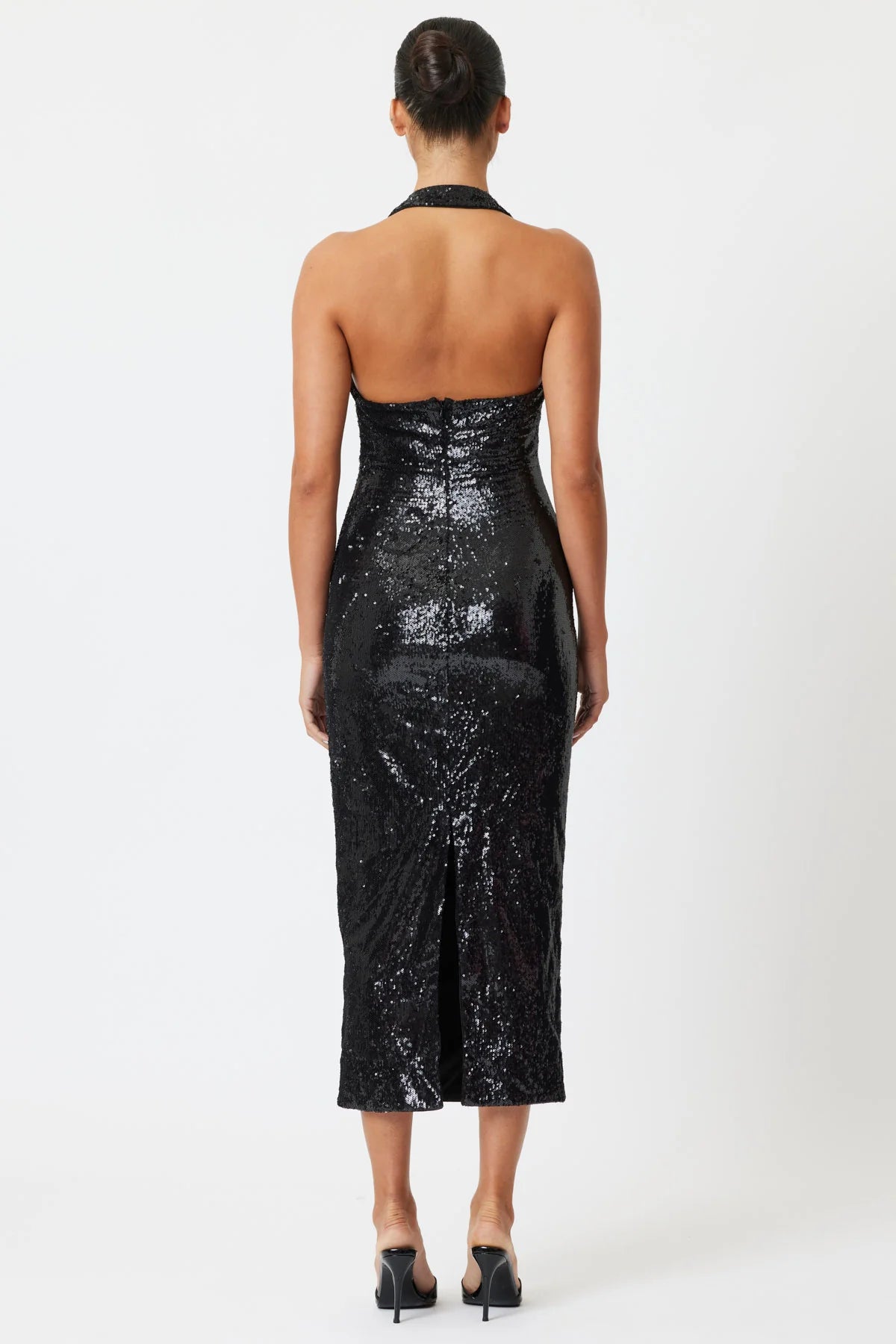 Sample 4ZCF4 Midi Dress Black 6
