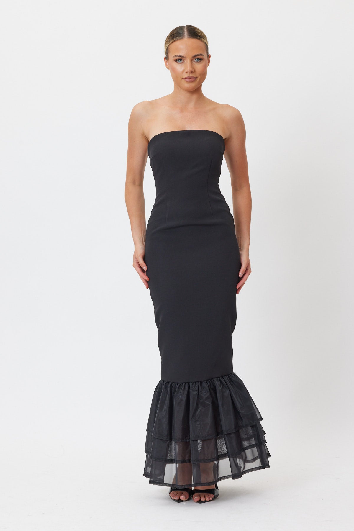 SAMPLE LGM72 MAXI DRESS BLACK 6