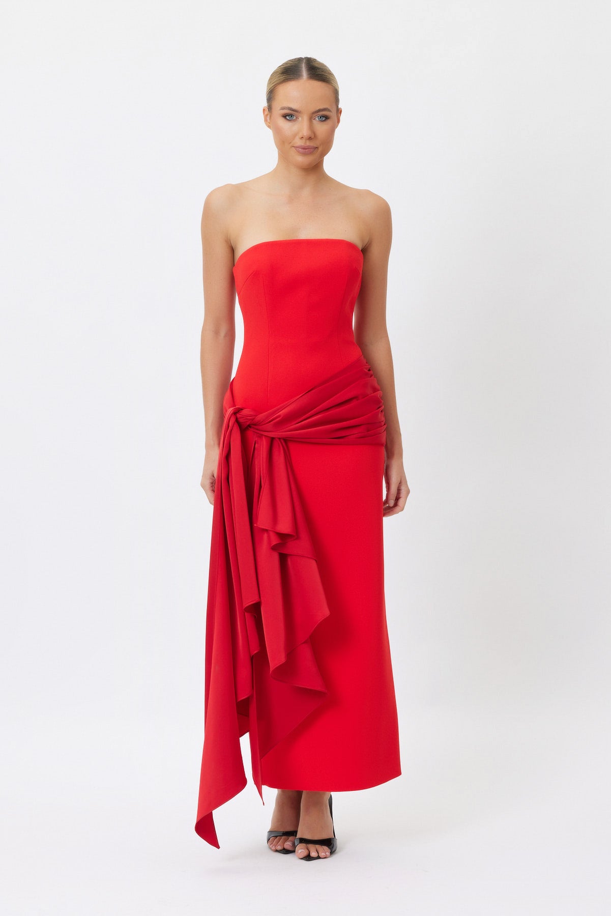 Sample Ub3Wz Maxi Dress Red 6