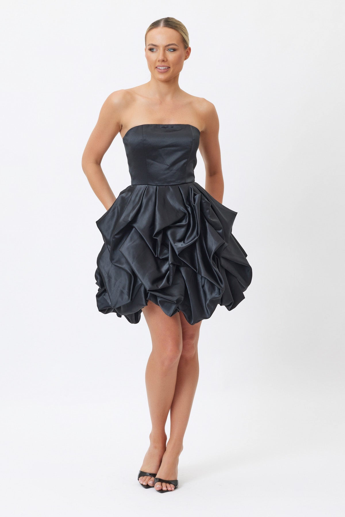 Sample A5182 Mini Dress Black 6