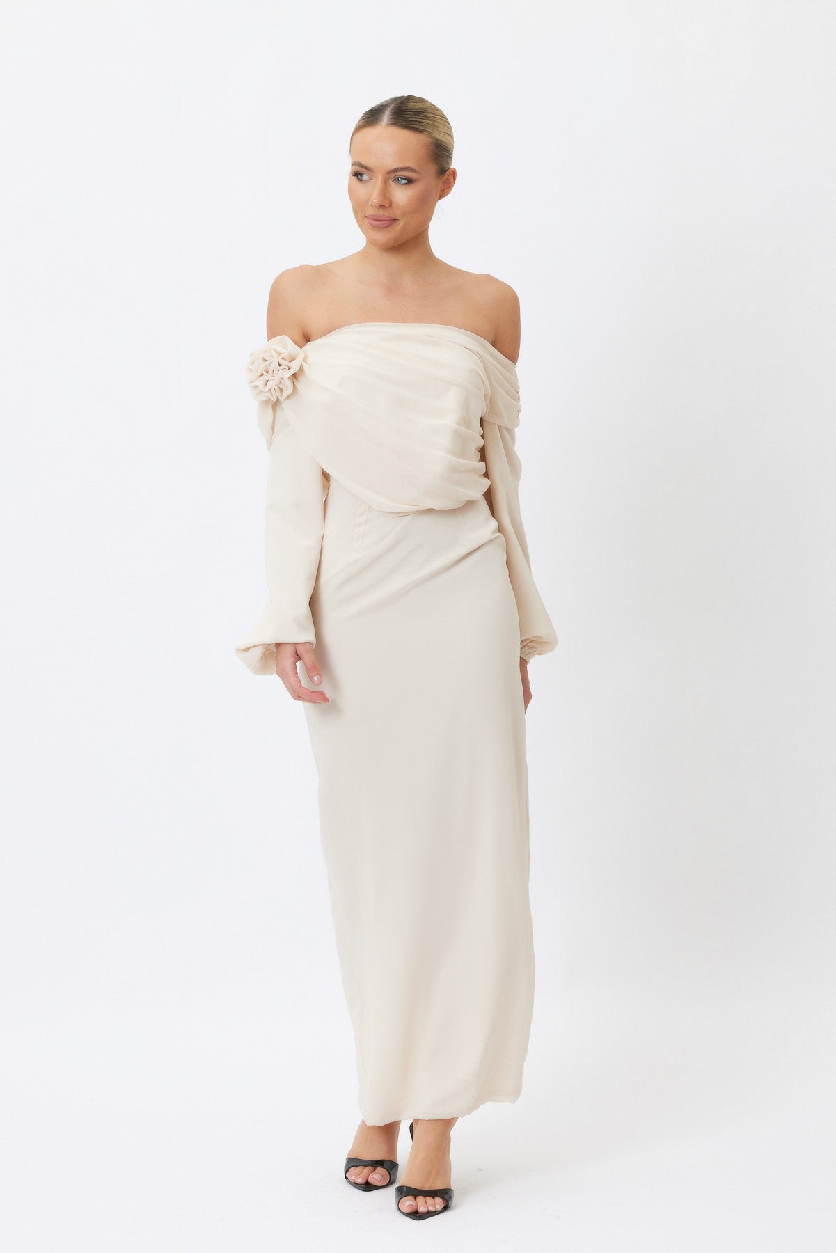 Sample Vn2S7 Maxi Dress Oat 6