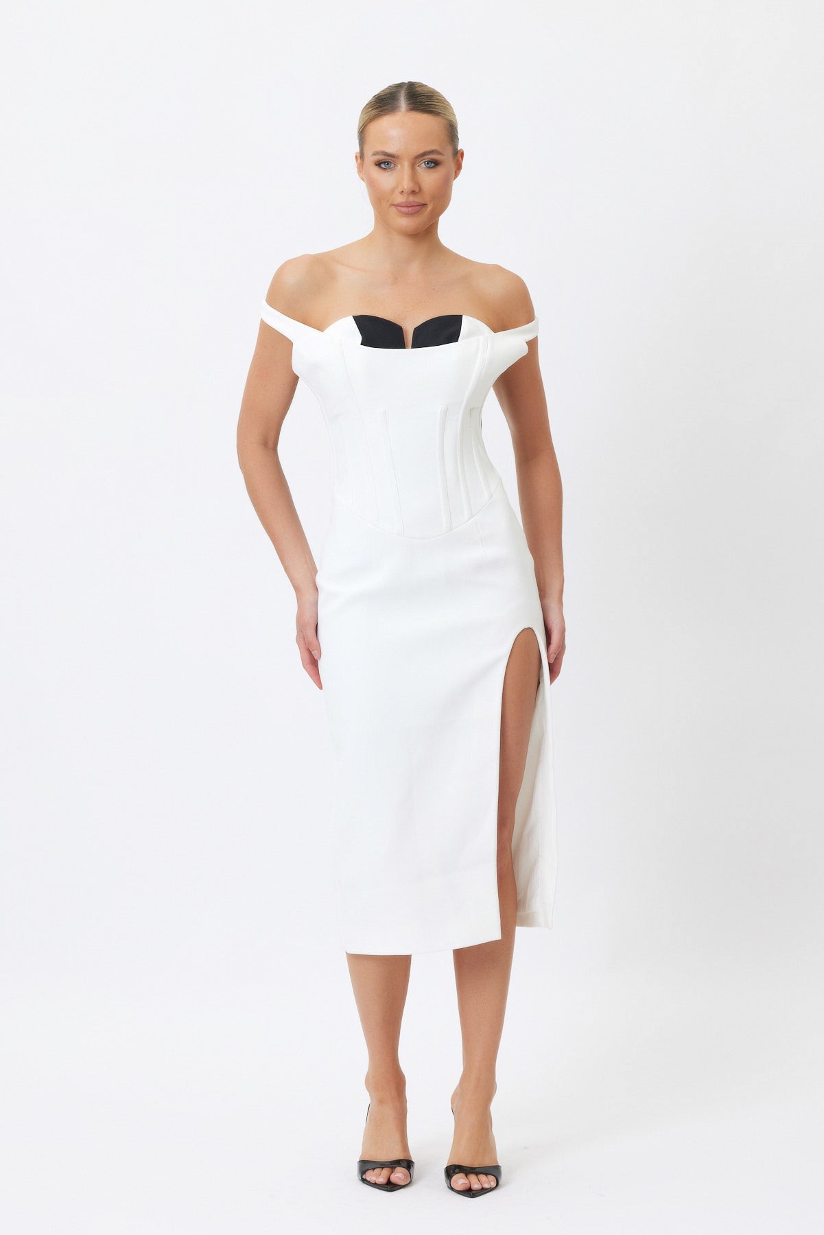 Sample 6Oxbi Maxi Dress White/Black 6