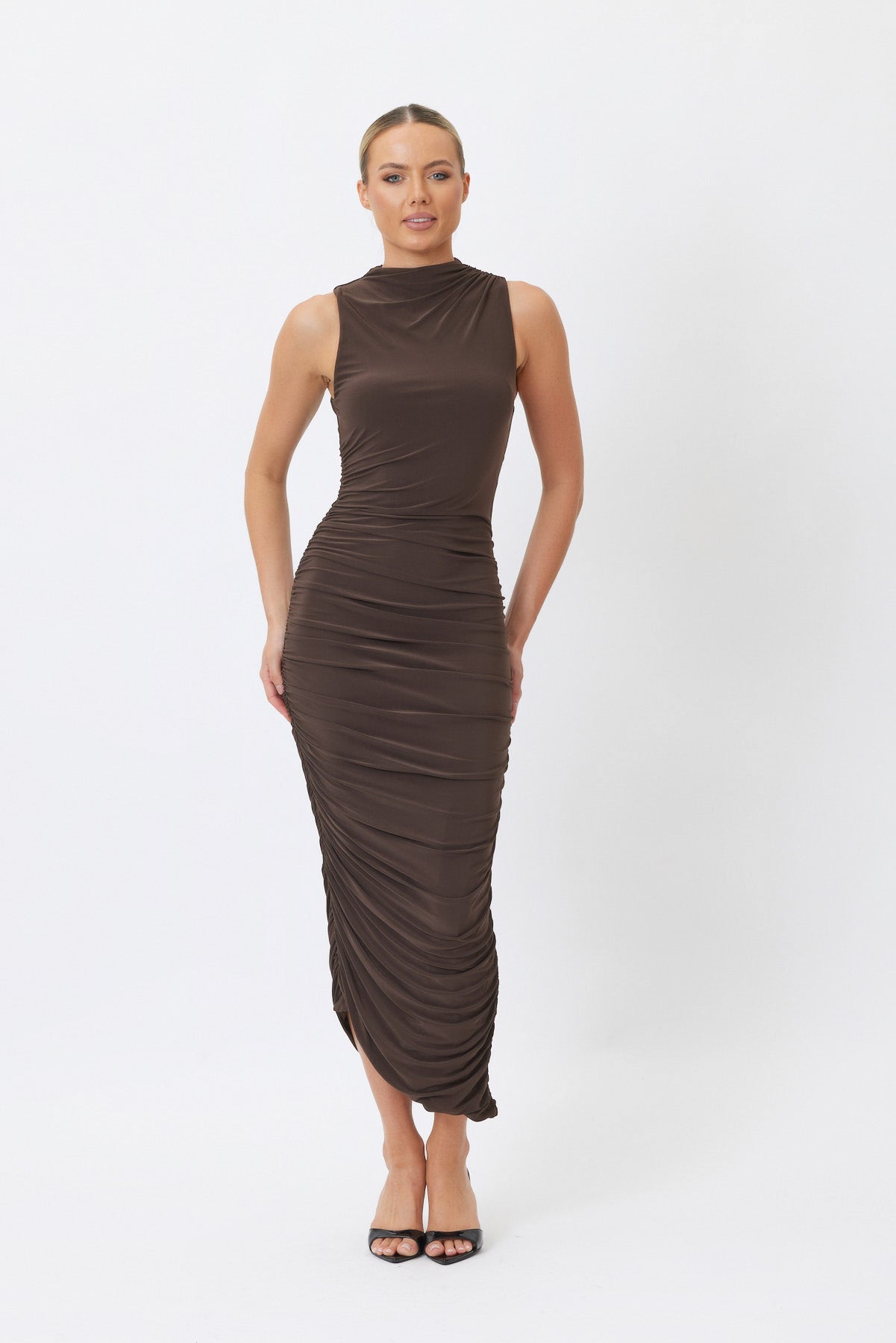 Sample 1A9V9 Maxi Dress Brown 6