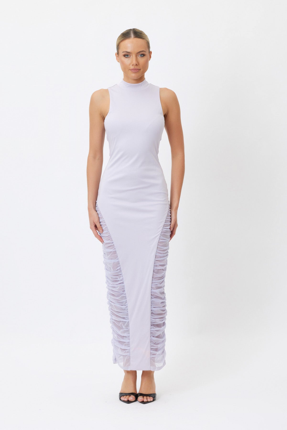 Sample 955Vd Maxi Dress Violet 6