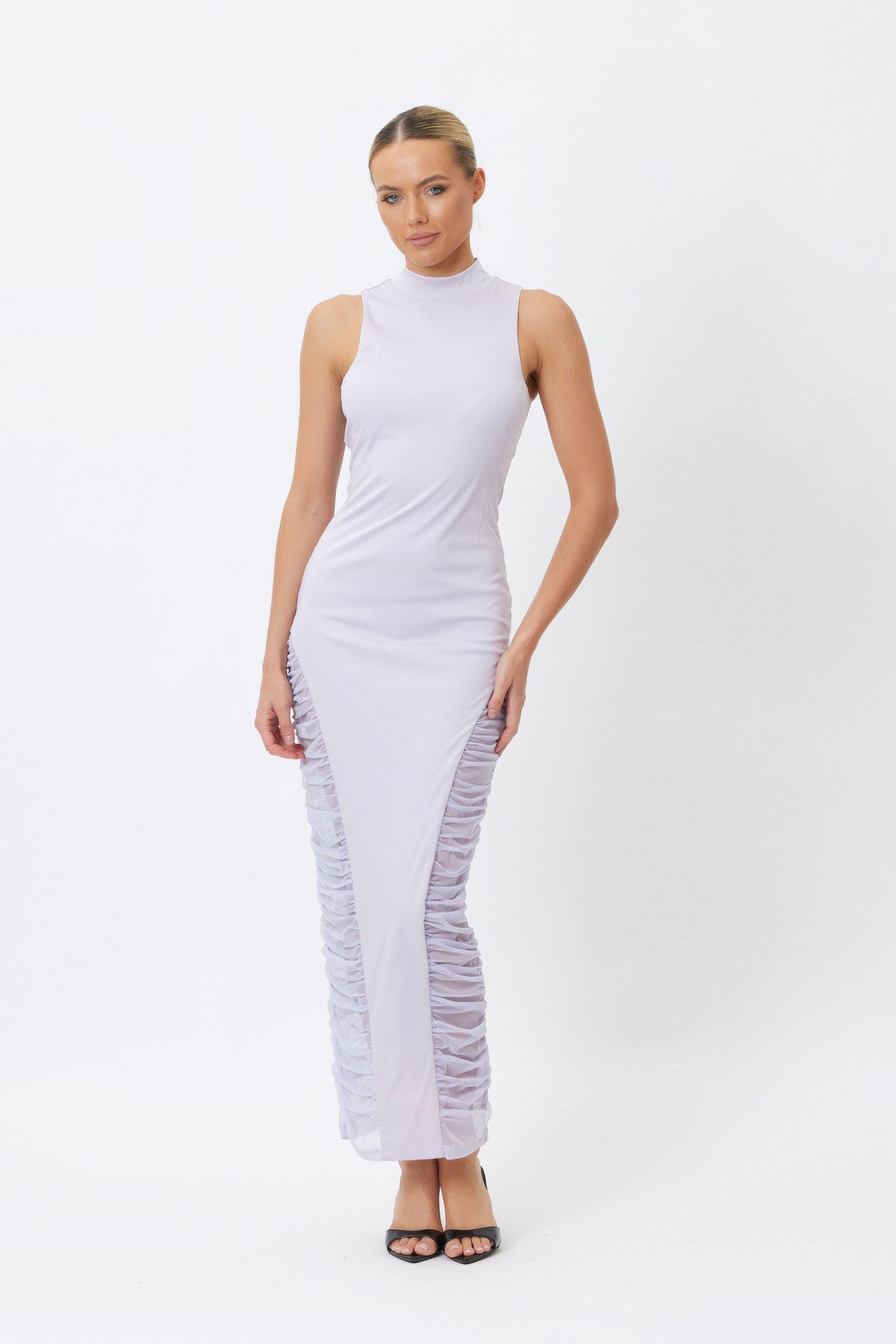 Sample 955Vd Maxi Dress Violet 6