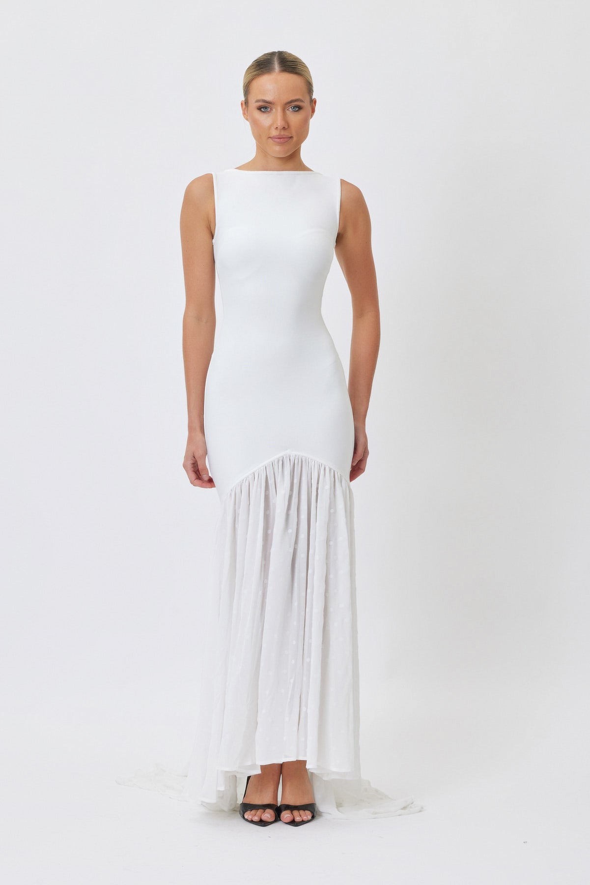 Sample Spk6Z Maxi Dress White 6