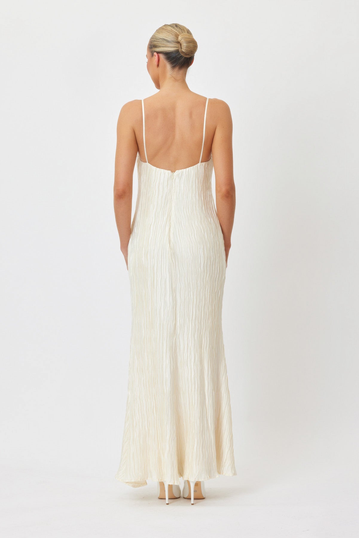 Sample TJ6BZ Maxi Dress BEIGE 6