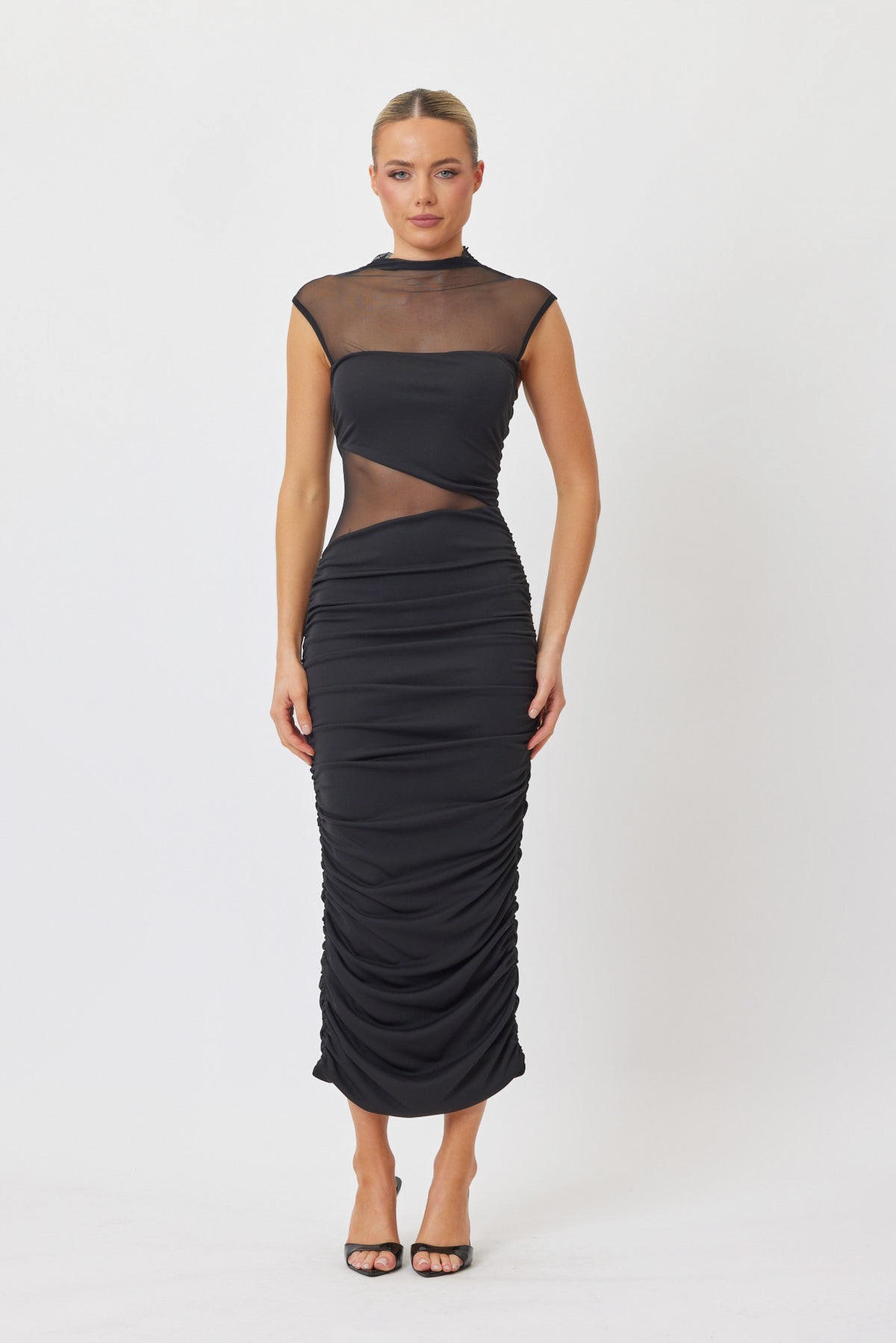 Sample ETAN5 Midi Dress BLACK 6