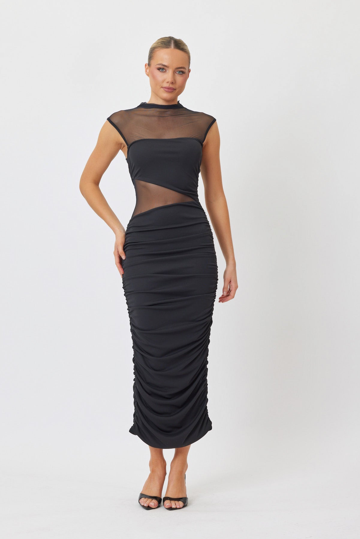 Sample ETAN5 Midi Dress BLACK 6
