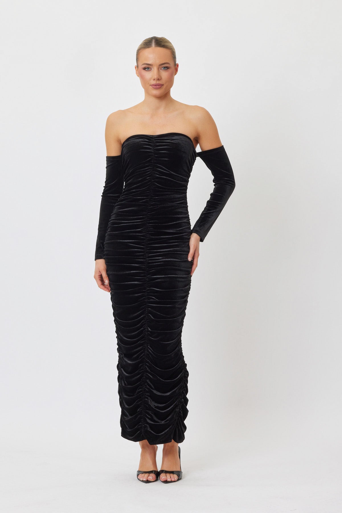 Sample 1N5M9 Maxi Dress BLACK 6