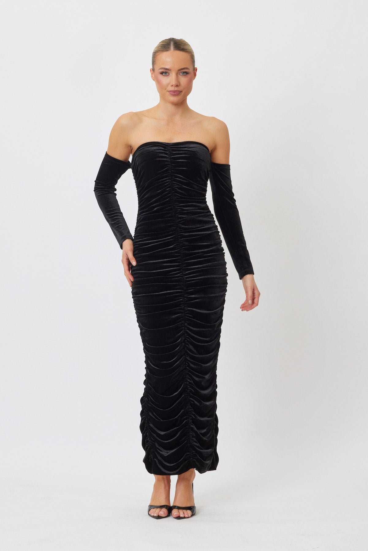 Sample 1N5M9 Maxi Dress BLACK 6
