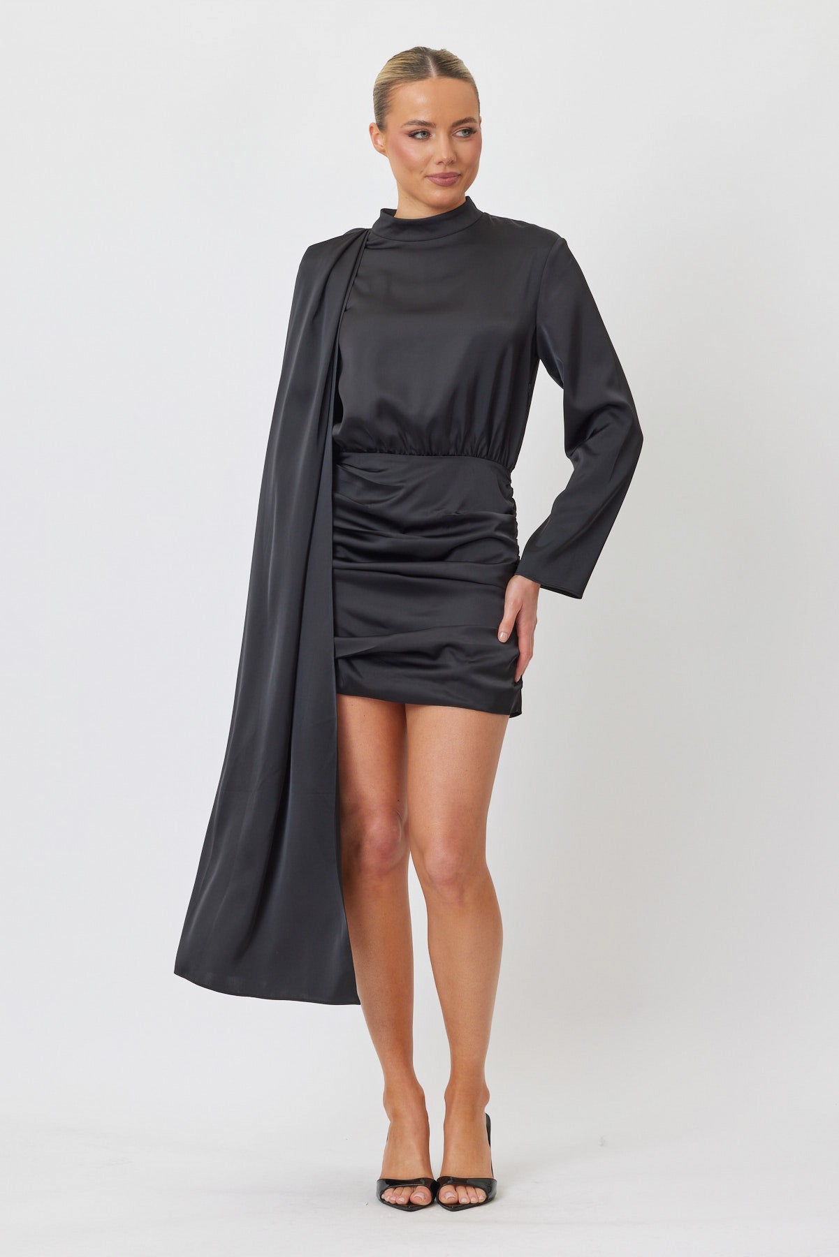 Sample B7S0L Mini Dress BLACK 6