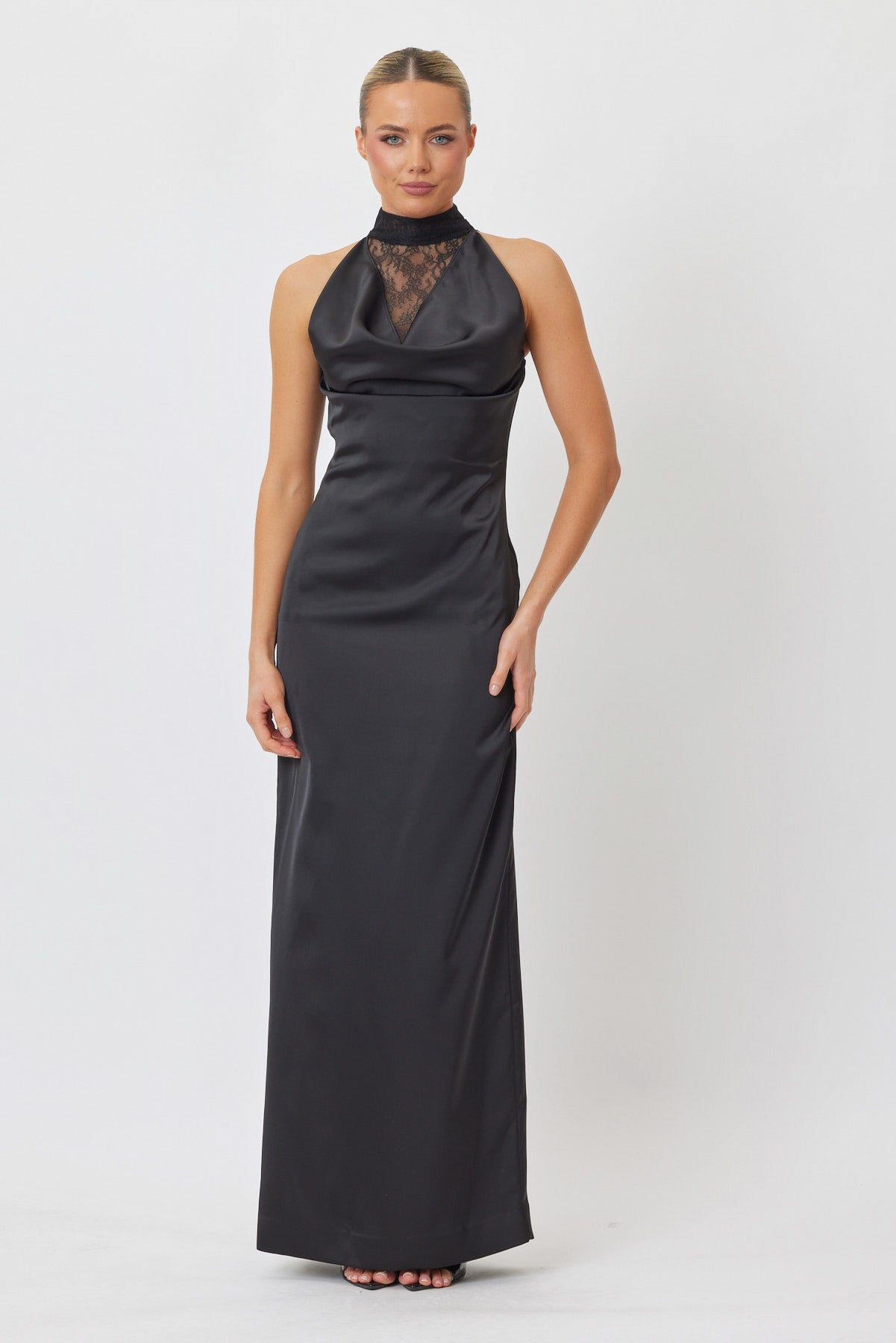 Sample MP9GD Maxi Dress BLACK 6