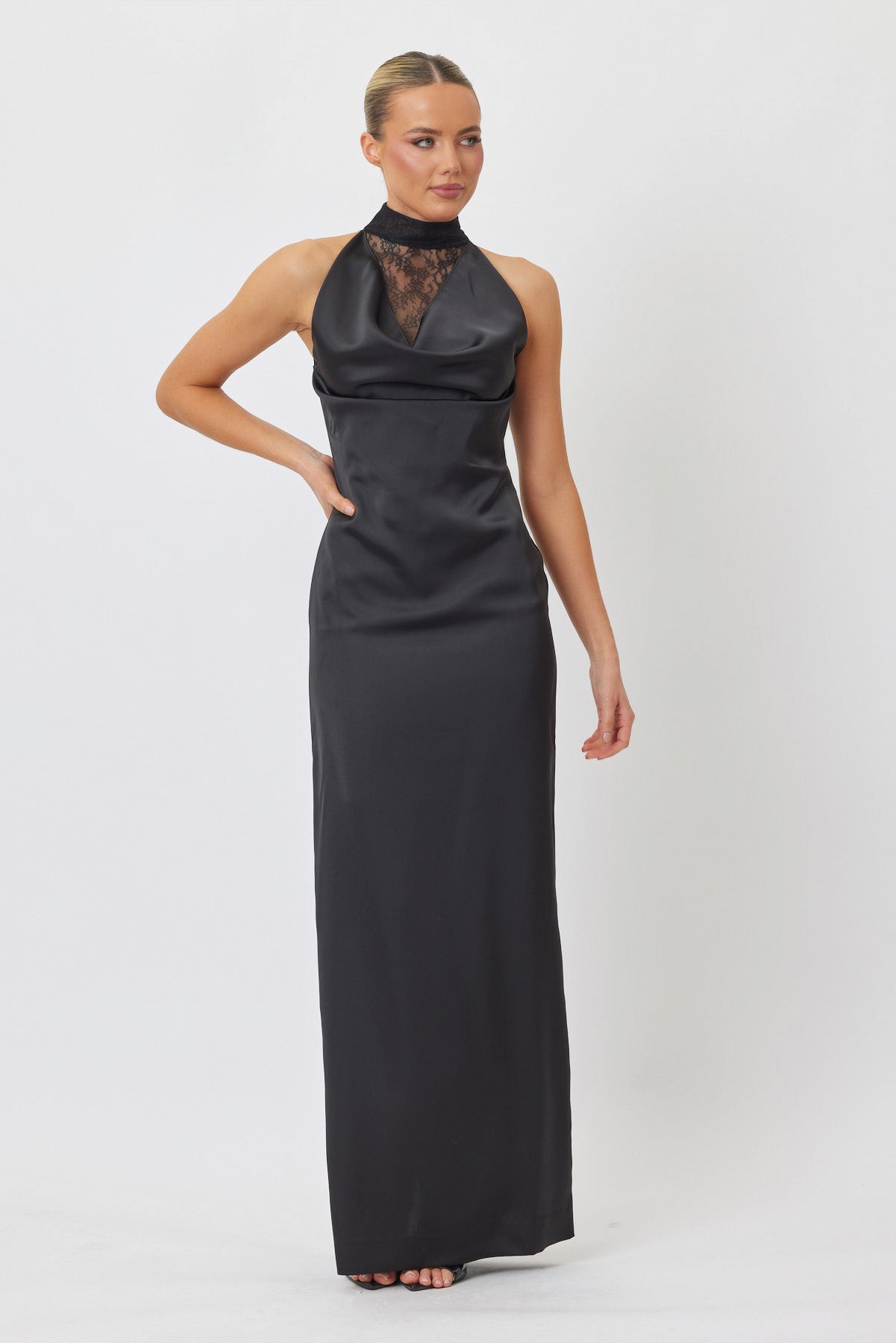 Sample MP9GD Maxi Dress BLACK 6