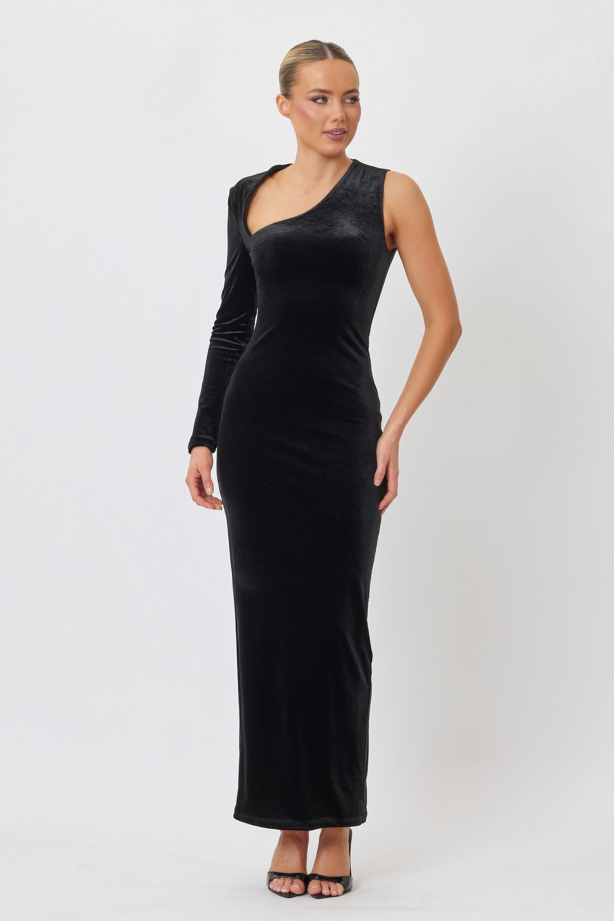 Sample XKE8I Maxi Dress BLACK 6