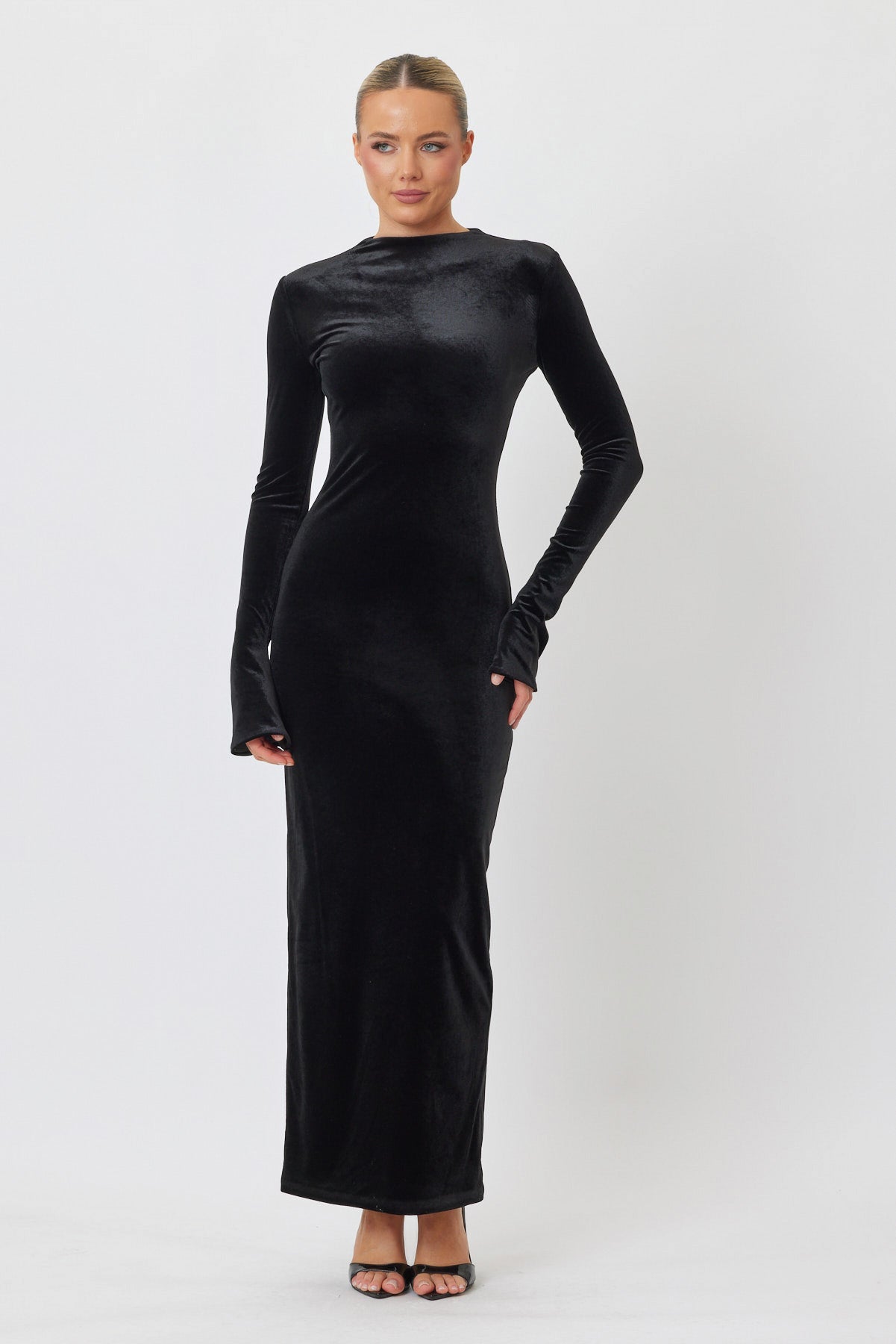 Sample WTKVE Maxi Dress BLACK 6