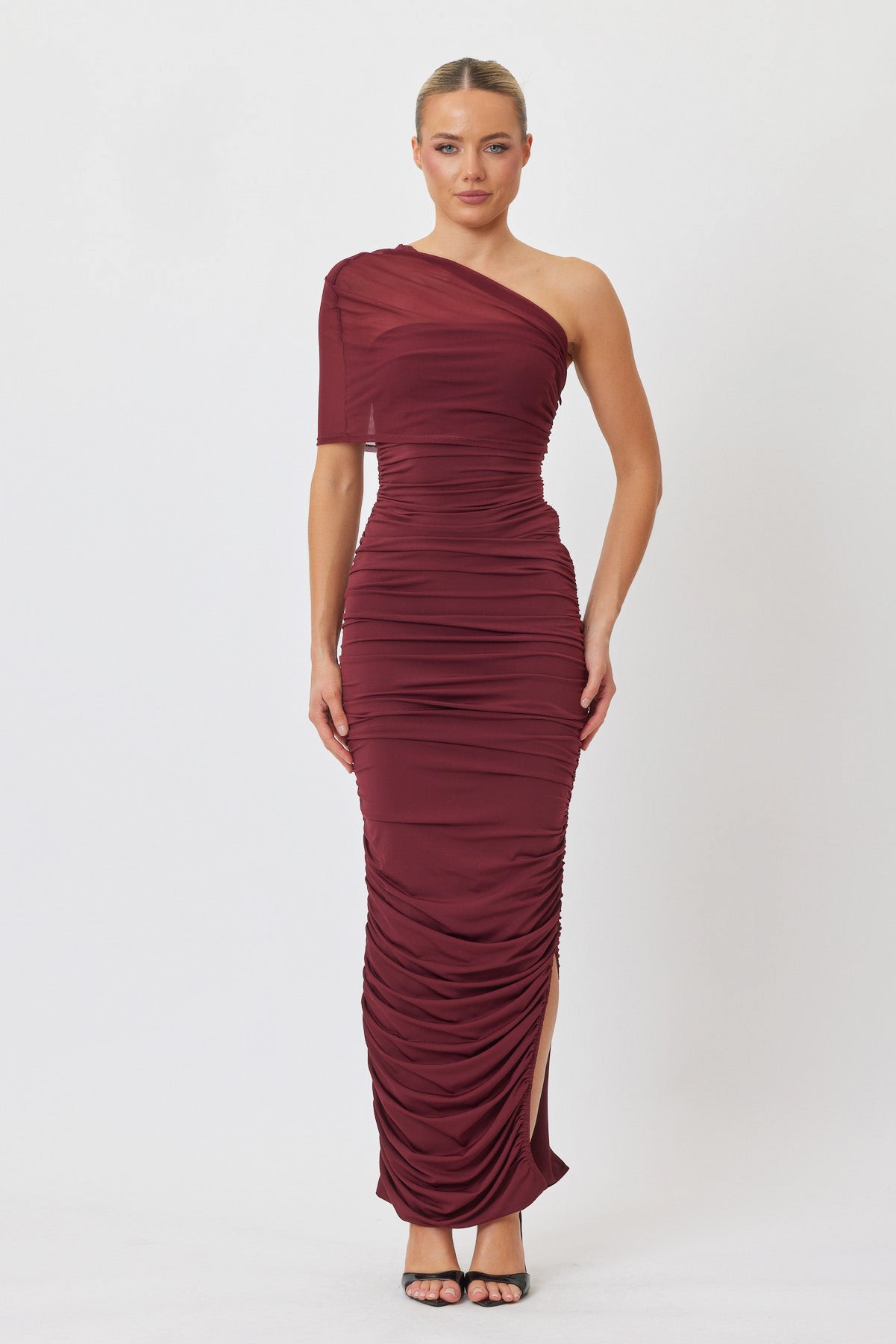 Sample 0GUJT  Maxi Dress WINE 6