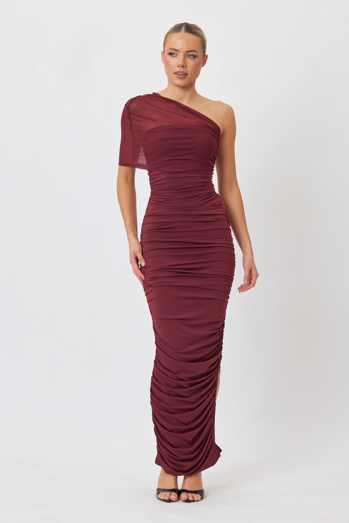 Sample 0GUJT  Maxi Dress WINE 6