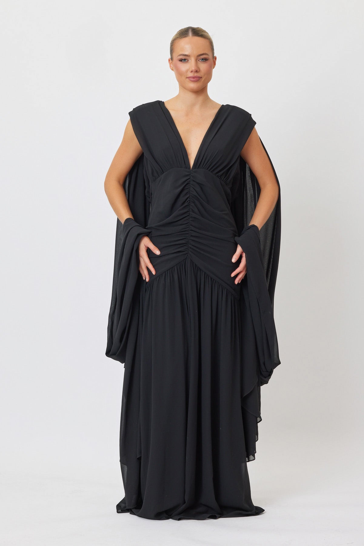 Sample 0JIMY Maxi Dress BLACK 8