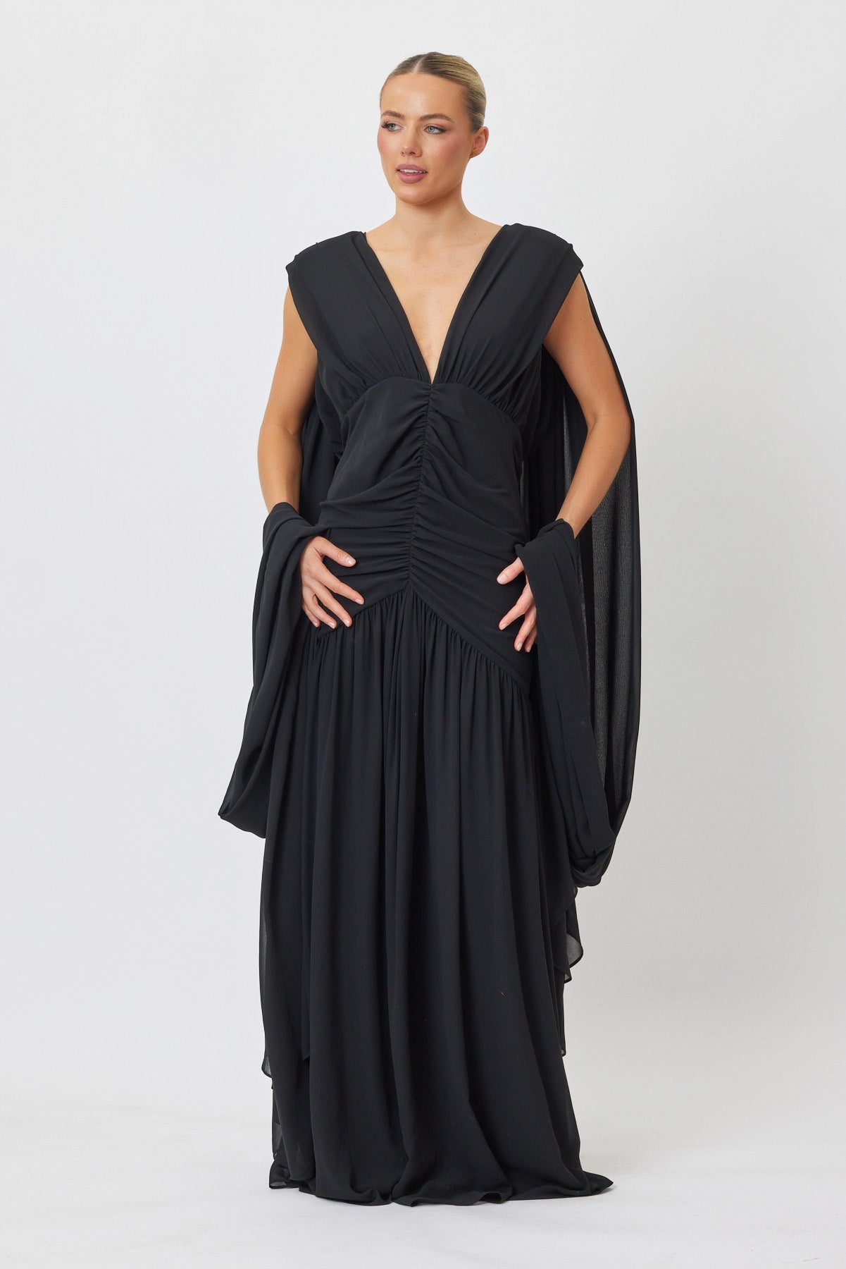 Sample 0JIMY Maxi Dress BLACK 8